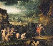 ABBATE, Niccolo dell Rape of Proserpine hi res oil painting on canvas